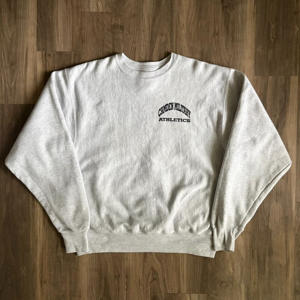 Vintage Champion Reverse Weave Camden Military Academy Sweatshirt Men's Size L